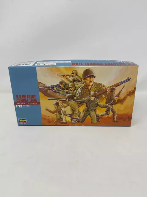 US Infantry Combat Team 1:72 Scale Hasegawa Model Kit Figures 31129