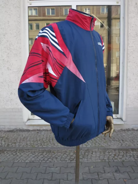 adidas Sportjacke Trainingsjacke Fitnessjacke 90er TRUEVINTAGE 90s sport jacket
