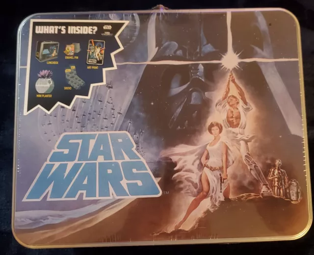 STAR WARS A New Hope CultureFly Collectors Lunchbox Gift Set Gift Box NEW SEALED