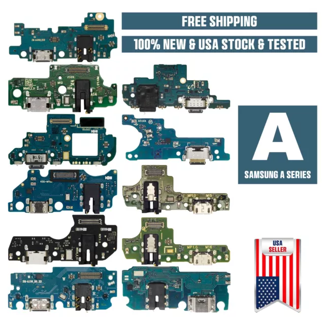 Lot USB Charging Port Board Dock Connector For Samsung Galaxy A SERIES A01-80 5G