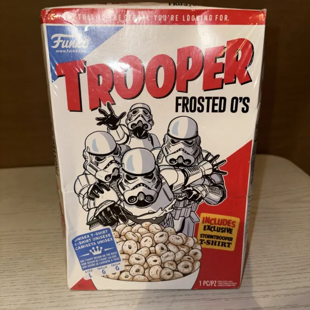 Funko Star Wars Trooper Frosted O's Unisex T-Shirt Size Medium Stormtroopers