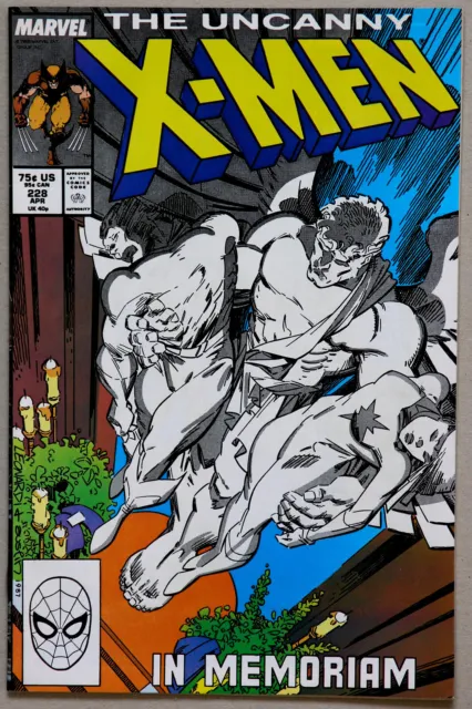 Uncanny X-Men #228 Vol 1 - Marvel Comics - Chris Claremont - Rick Leonardi