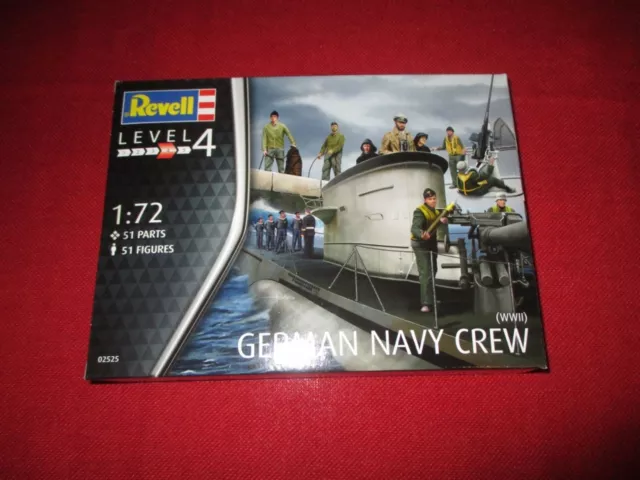 Revell® 02525 Figuren 1:72 German Navy Crew (Wwii) Neu Ovp
