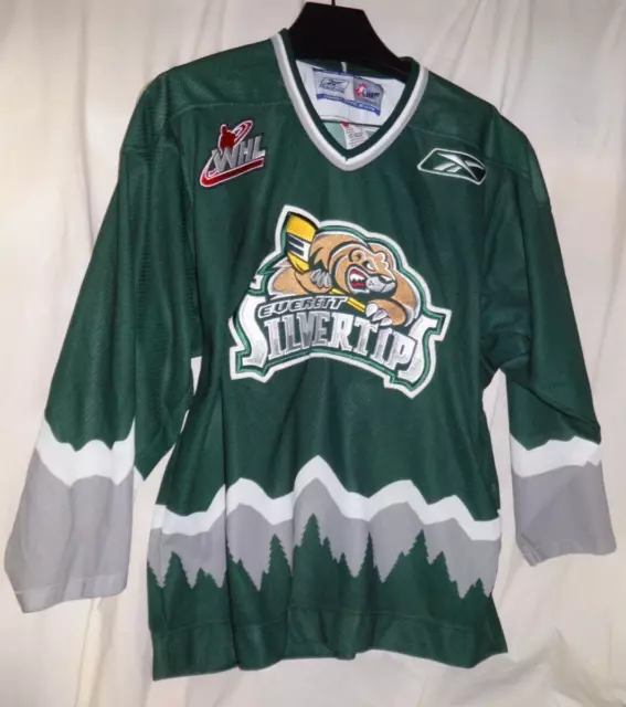 Everett Silvertips Authentic WHL CHL Reebok CCM Minor League Hockey Je –  Rare_Wear_Attire