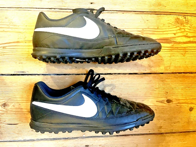 NIKE MAJESTRY TF Astroturf Football Trainers White Black Size 6 40 14.99 PicClick UK