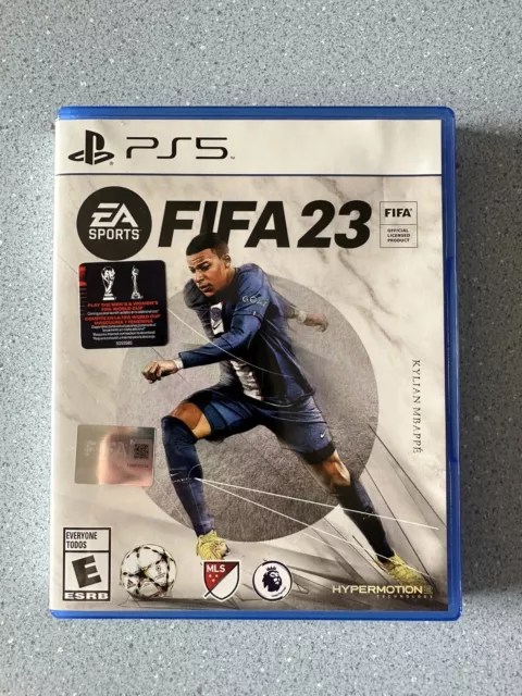 FIFA 23 PS5 EDICIÓN DISCO INCREÍBLE ESTADO Copa Mundial de Fútbol Mbappé