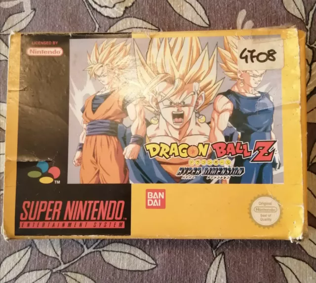 Dragon Ball Z Hyper Dimension - Super Nintendo SNES - Pal EUR/ESP 100% ORIGINAL