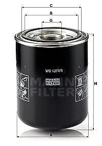 Mann-Filter Wd1374/6 Filtro Idraulico Lavoro