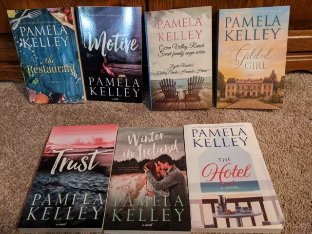 Pamela Kelley Mixed Book Lot