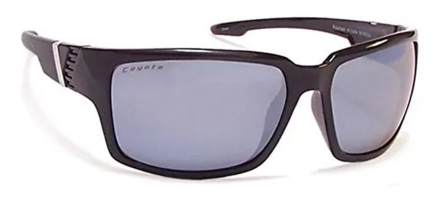 Coyote Eyewear Performance Polarized Sunglasses, Black