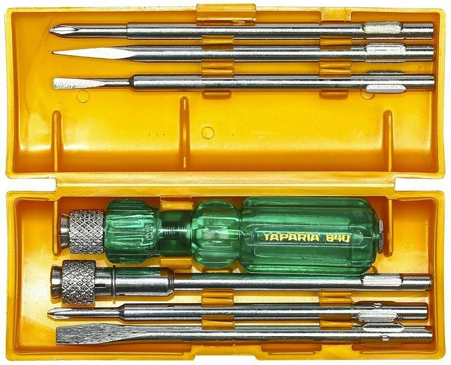 Jeu de tournevis Taparia 840 avec ampoule au néon