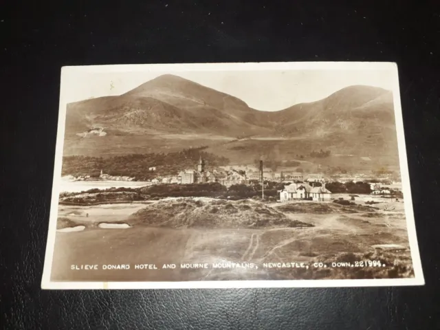 Slieve Donard Hotel & Mourne Mountains, NEWCASTLE, County Down, Ulster RP