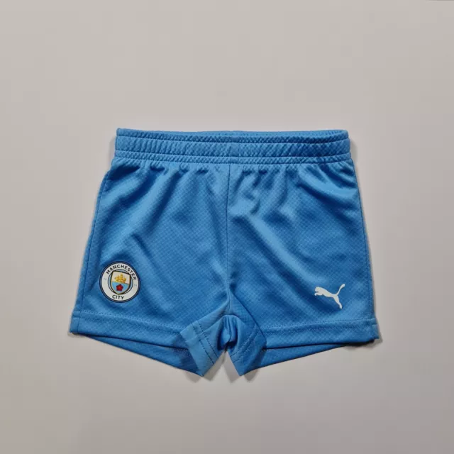 Puma Manchester City Home Shorts 2021-22 Toddler Baby Boy Age 6 - 9 Months