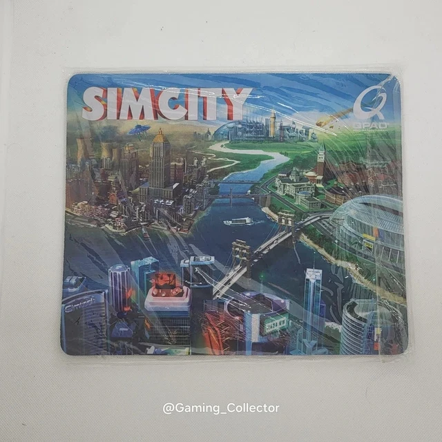 Tapis De Souris SimCity – Neuf Sous Emballage – Edition Jeu Vidéo