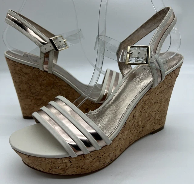 Adrianna papell best sale casey wedge sandals