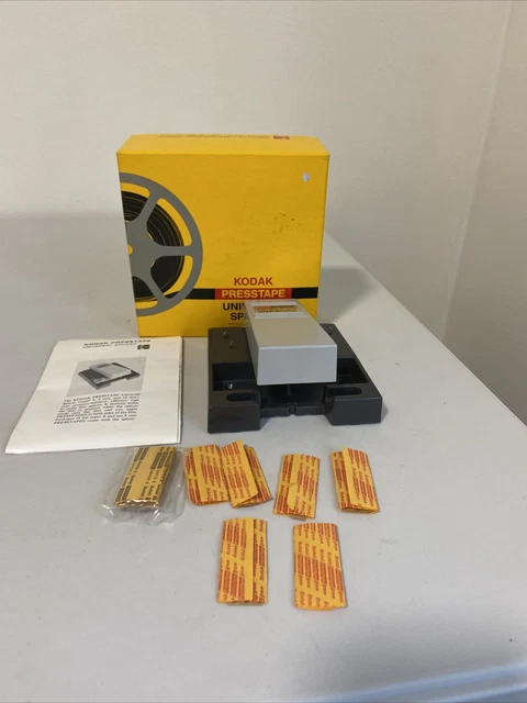 Empalme universal vintage KODAK CINTA DE PRENSA 8 mm/SUPER8/16 mm #D550, caja original