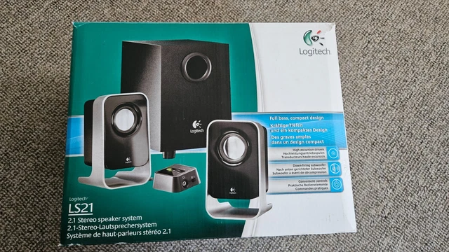 LOGITECH LS21 2.1 Stereo Speaker System £20.00 - PicClick UK
