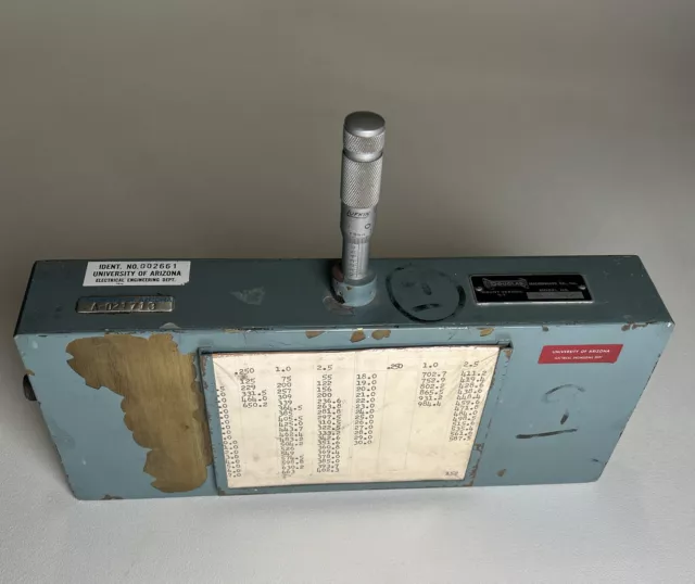 Douglas Microwave Co Inc, Variable Attenuator, Microwave RF, Model No. 127 152