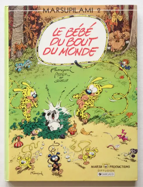 Le bébé du bout du monde - Marsupilami 2 - Franquin / Batem / Greg - EO 1988