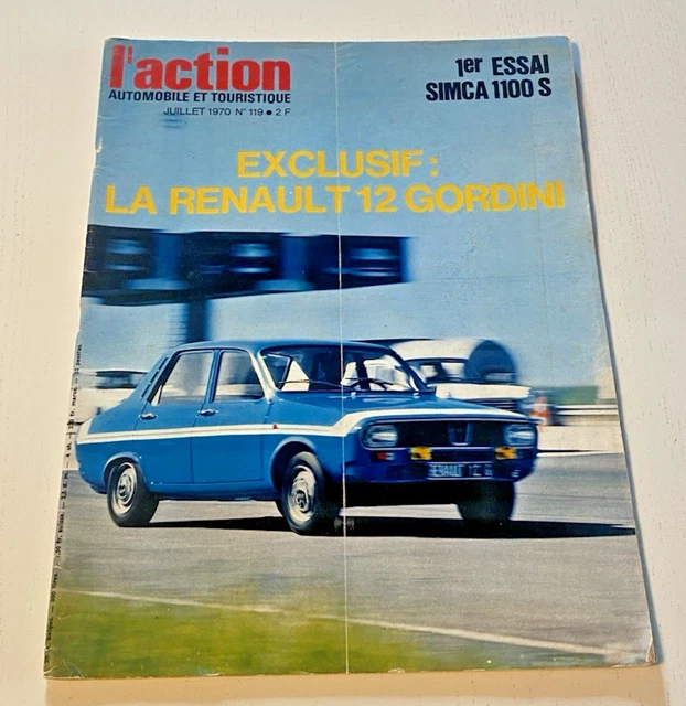 Magazine / revue AAT l'Action Automobile et Touristique / janvier 1960