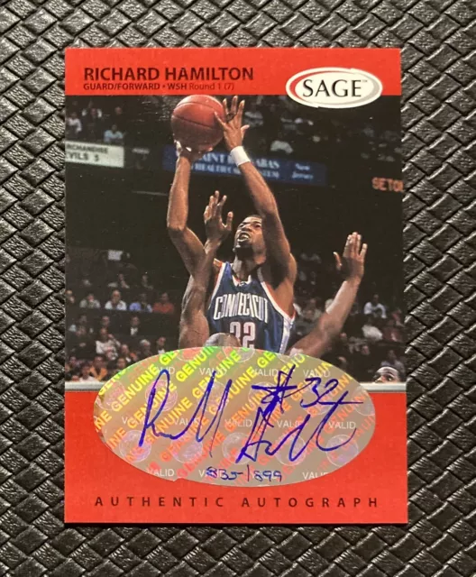 RIP HAMILTON 1999-00 ULTRA SP Rookie - Pistons & UConn Huskies
