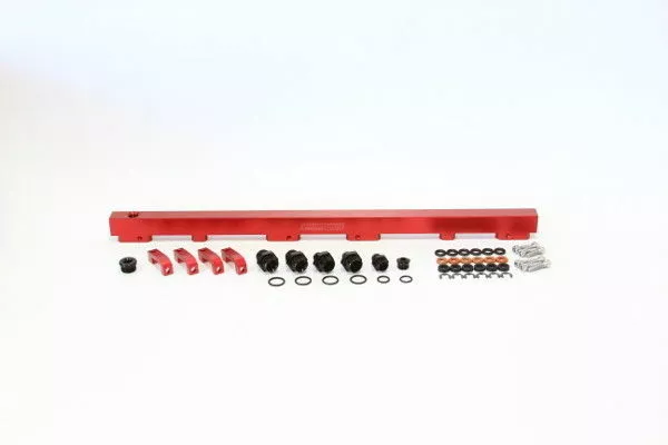 Aeroflow Fuel Rail Kit FOR RB30 Red FOR Holden Commodore VL 3.0 ...