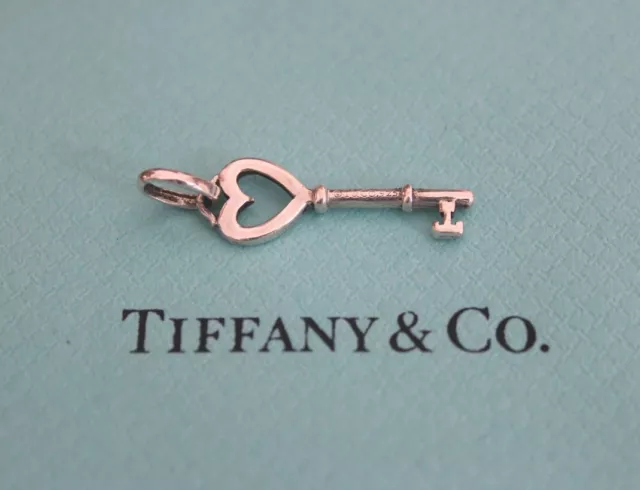 Tiffany and Co Collezione Tiffany Keys Chiave a cuore in argento, mini