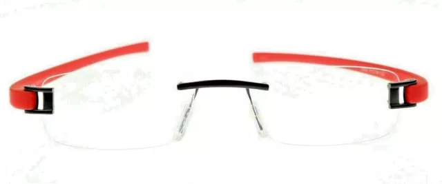 RSINC -rimless-frame-tag-eye-glass Noir Rouge Couleur Lunettes -51-18-135 2