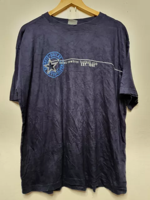 Vintage Dallas Cowboys Shirt Adult Extra Large Blue American Football Club Y2K