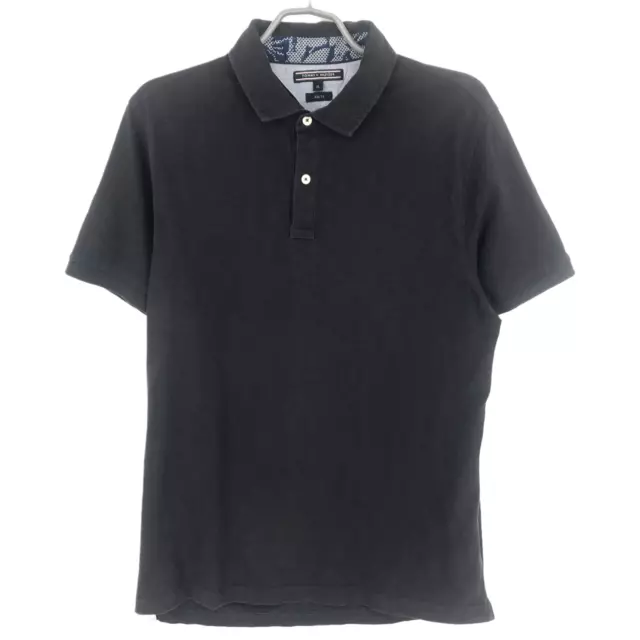 Tommy Hilfiger Uomo Slim Fit Maniche Corte Casual Camicia Formale Taglia XL