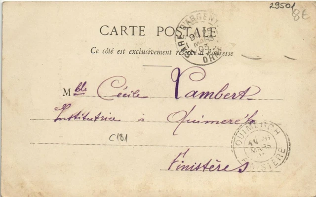 CPA ARGENTAN-L'Orne à la Curve (29501) 2