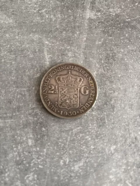 Münze Wilhelmina Königin Der Nederlanden