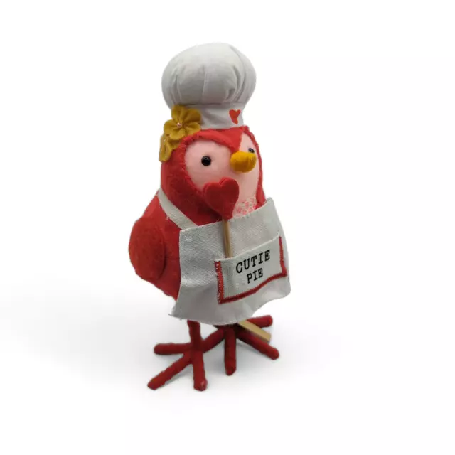 Brand New 2023 Cutie Pie Chef Avi Bird Spritz Figurine Target NWT Red