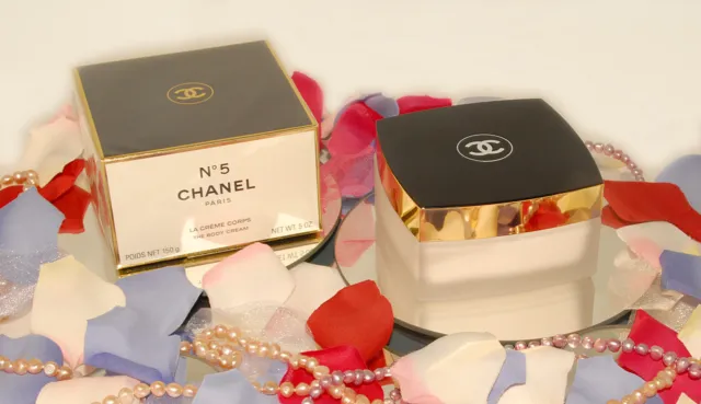 CHANEL No 5 - Perfume Scent - The BODY CREAM / Lotion - 5 oz *NEW in BOX FRANCE