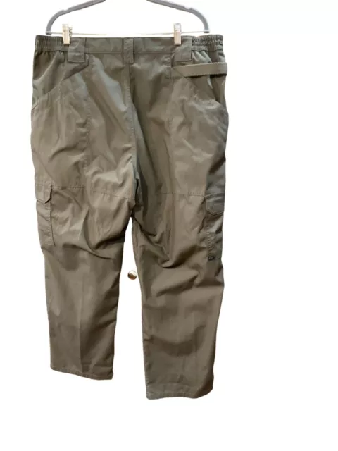 5.11 TACTICAL MENS Taclite Pro Pants Size 40 X 30 Green Cargo Style ...