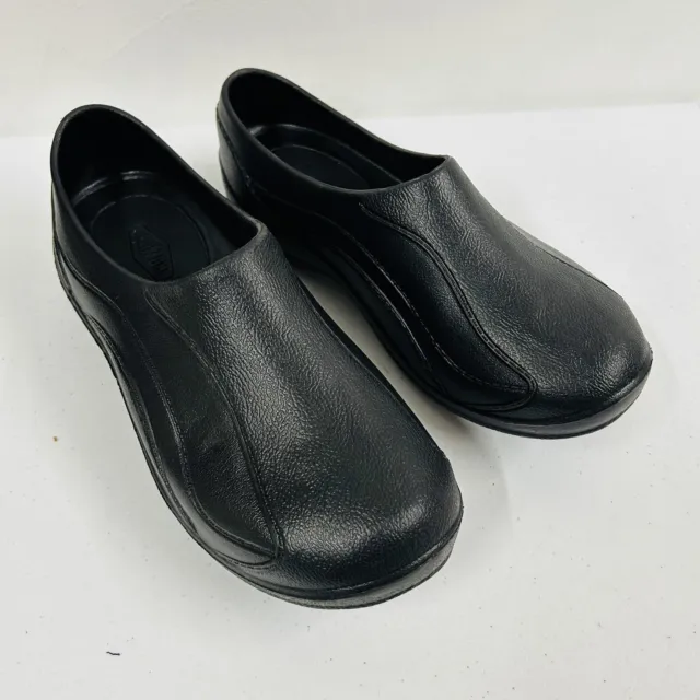 Landau Scrub Zone Nursing Slip on Clogs Black Size W-11 M-9 slip resistant shoes