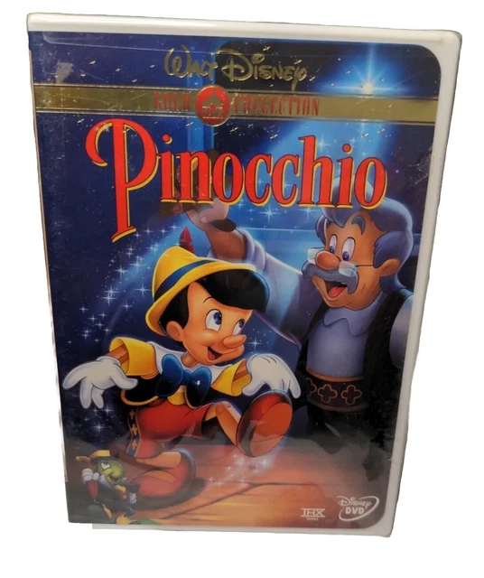 PINOCCHIO (1940) DVD, 1999 Walt Disney Gold Classic Collection New Sealed