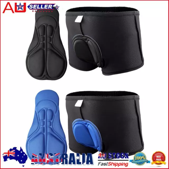 Unisex Cycling Sports Shorts Breathable Thickened Gel Pad MTB Bike Women Men AU