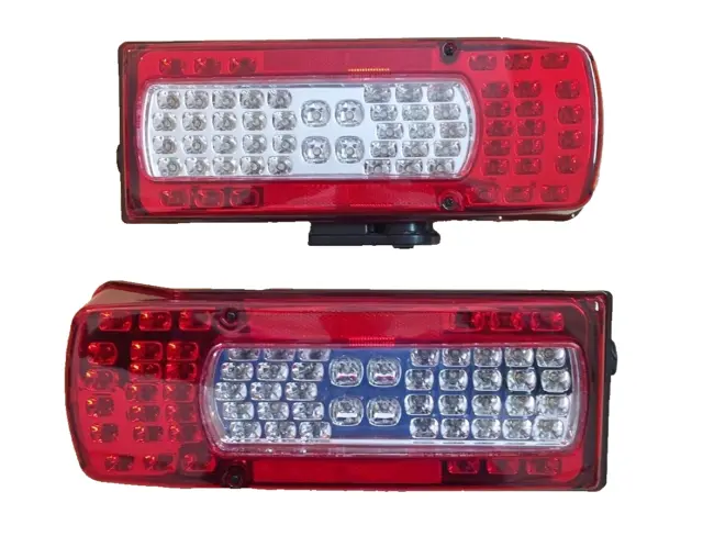 Set 2x LED Arrière Lampes Unité Feux pour Volvo FH12/FM12 / FH16 OEM 20910229