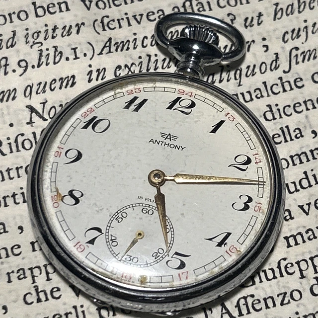 OROLOGIO DA TASCA da Ferroviere ANTONY Anni 60 EUR 49,90 PicClick ES