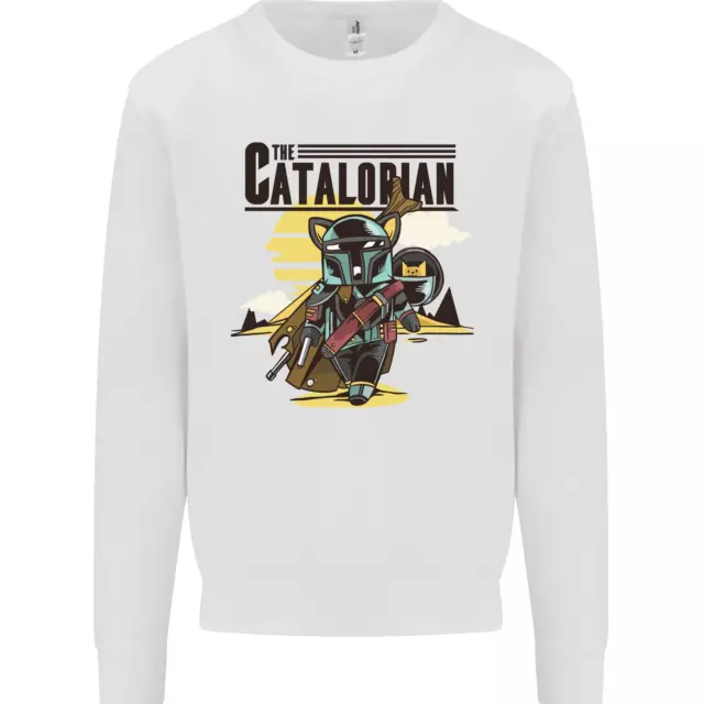 Felpa maglione Catalorian Funny Cat Parody bambini