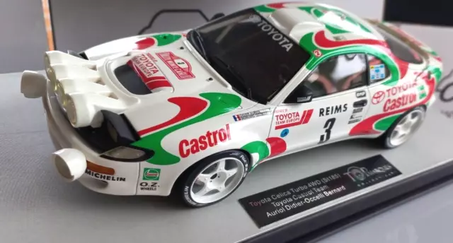 TOYOTA CELICA GT4 Turbo 4WD ST185  AURIOL Top Marques  1/18