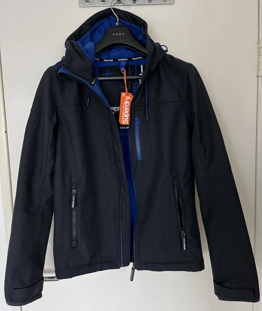 Superdry windtrekker indigo best sale grit
