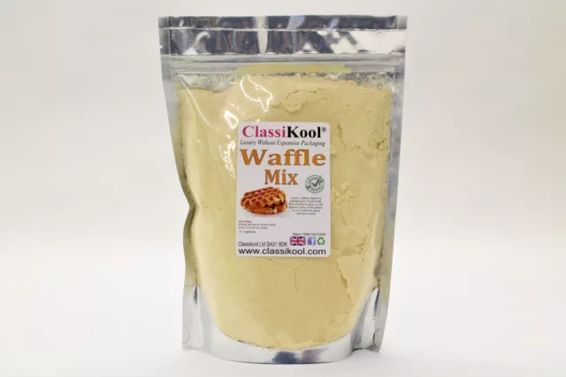 Classikool Waffle Mix: Easy Use for Sweet or Savory American & Brussels Style