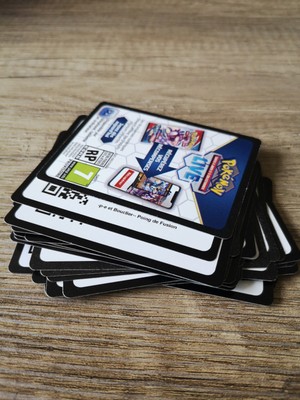 Lot De 26 Cartes  Code  Online Point De Fusion Pour Jouer En Ligne