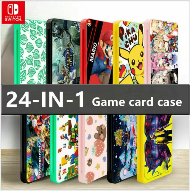 OZ For Nintendo Switch Magnetic Portable Game Card Case Cover Storage Box Holder