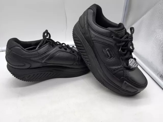 Skechers Work Shape Ups Slip Resistant Memory Foam Black Size 7