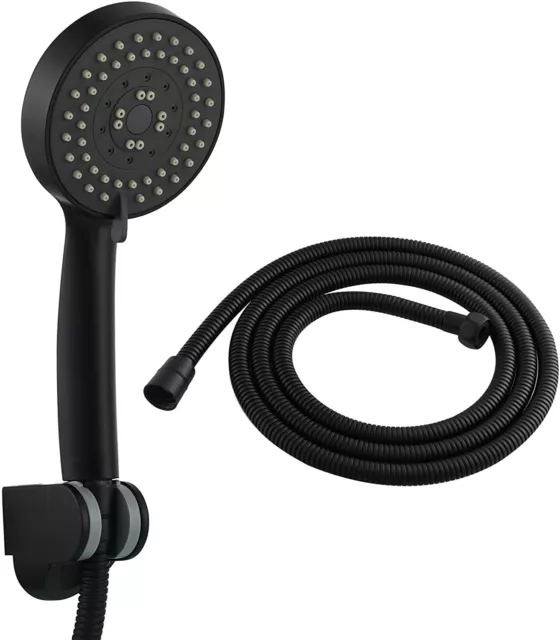 High Pressure Water Hand Held Shower Head 5-Settings Massage Spa Wall Showerhead