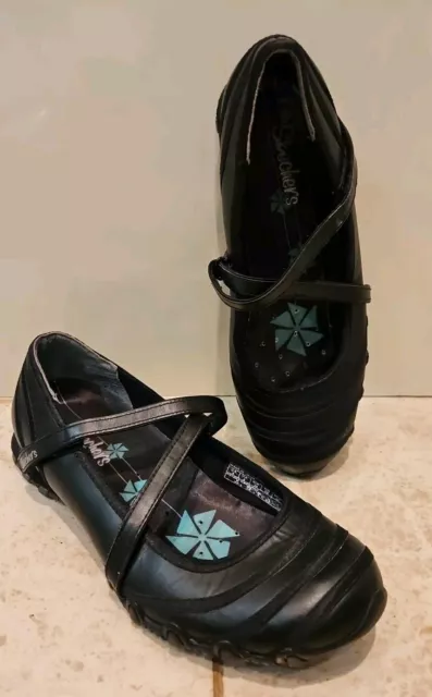 SKECHERS LADIES SIZE UK 6 Black Riboneer Memory Foam Shoes Non Slip Eur 39 US 9 34.99 PicClick UK