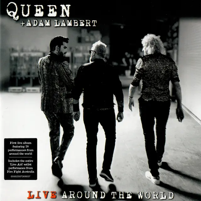 Queen + Adam Lambert ~ Live Around The World CD 2020 EMI Europe •• NEW ••